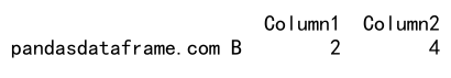 pandas dataframe loc multiindex