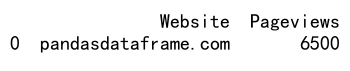 pandas向 DataFrame 中添加行