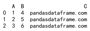 Pandas中向DataFrame追加列的方法