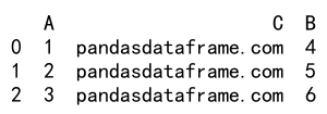 Pandas中向DataFrame追加列的方法