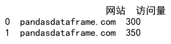 pandas追加行到 DataFrame