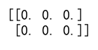 初始化空的 NumPy 数组