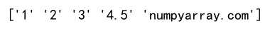 Numpy Array Append