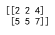 Numpy 数组的维度