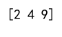 Numpy 数组的索引机制