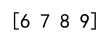 Numpy 数组的索引机制