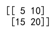 Numpy 2D Array 深入解析