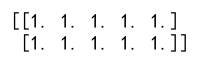 Numpy 2D Array 深入解析