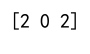 Numpy argmax 2D