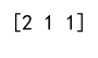 Numpy argmax 获取所有最大值索引