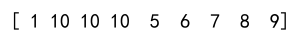 Numpy Array Slicing