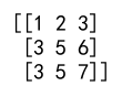 Numpy Clip Array