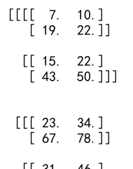 Numpy Dot点积