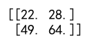 Numpy Dot点积