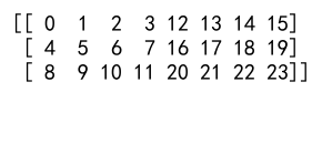 Numpy Transpose Axis函数的使用方法