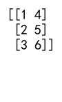 Numpy Transpose Axis函数的使用方法