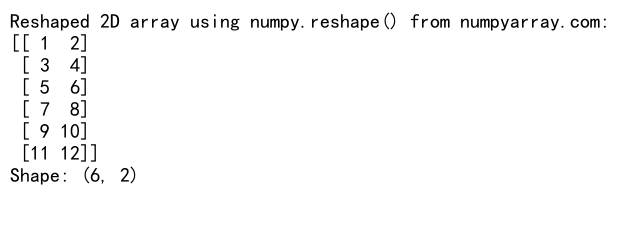 NumPy中将3D数组展平为2D数组的详细指南