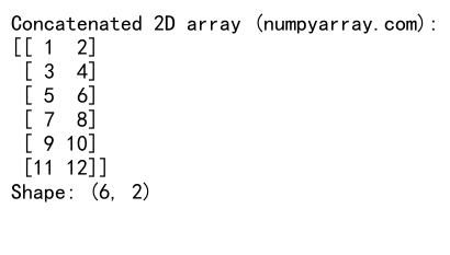 NumPy中将3D数组展平为2D数组的详细指南