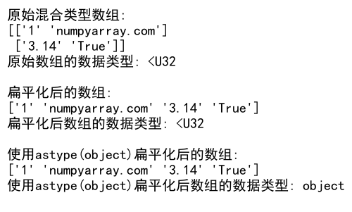 NumPy数组扁平化：高效处理多维数组的利器