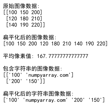 NumPy数组扁平化：高效处理多维数组的利器