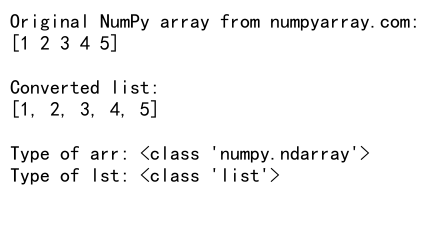 NumPy中的flatten()和list()函数：数组扁平化和转换的完整指南