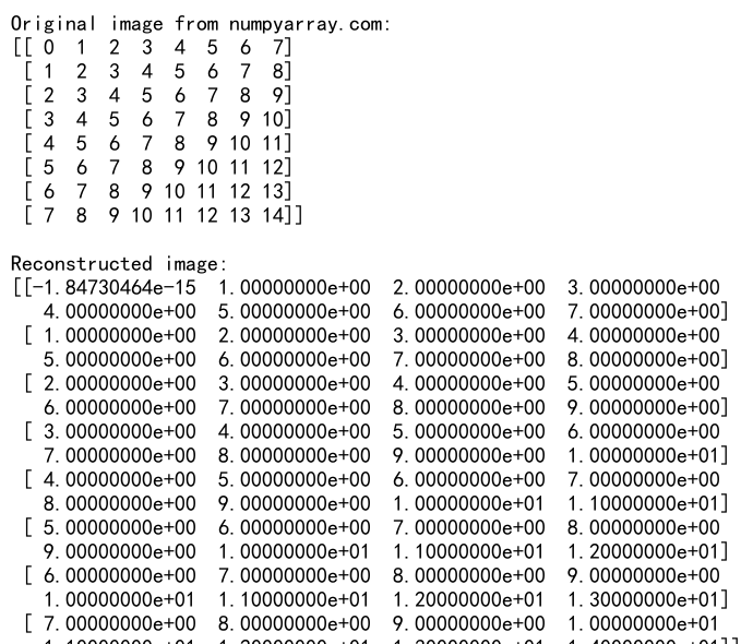 NumPy中的flatten()和matrix操作：高效处理多维数组