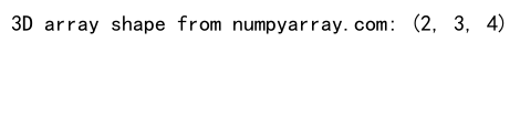 NumPy empty函数：高效创建未初始化数组的利器