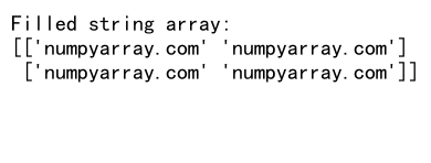 NumPy创建空字符串数组的全面指南