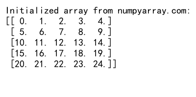 NumPy中empty函数和dtype参数的高效应用