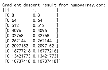 NumPy空矩阵：高效创建和操作大型数组的利器