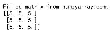 NumPy空矩阵：高效创建和操作大型数组的利器