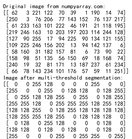 NumPy where函数在二维数组中的高效应用