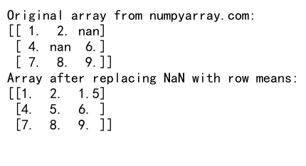 NumPy where函数在二维数组中的高效应用