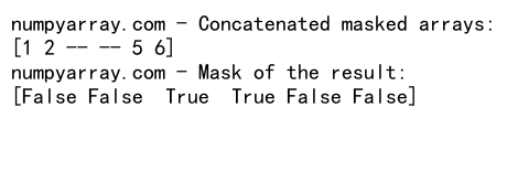 NumPy数组拼接：使用concatenate函数高效合并数组