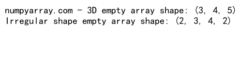 NumPy中的数组连接和空数组操作：concatenate和empty函数详解