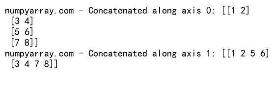 NumPy中的concatenate和indices函数：数组拼接与索引生成的强大工具