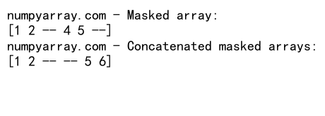 NumPy中使用concatenate函数处理含None值的数组拼接