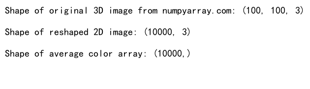 NumPy中如何将3D数组重塑为2D数组：reshape函数详解