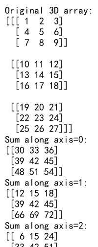 NumPy数组操作：reshape、empty和axis的详细介绍与应用