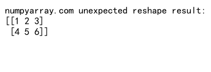 NumPy中的reshape操作及行优先存储原理详解