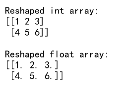 NumPy reshape：灵活重塑数组形状的强大工具