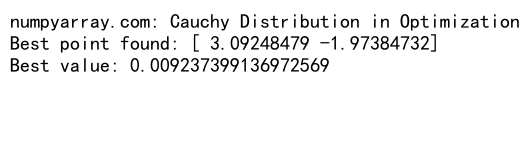 NumPy中的Cauchy分布随机数生成：深入探讨与实践
