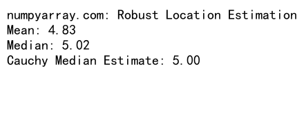 NumPy中的Cauchy分布随机数生成：深入探讨与实践