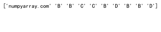 NumPy random.choice：强大的随机采样工具