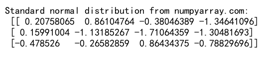 NumPy随机高斯分布：全面解析与应用