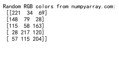 NumPy随机整数生成：全面掌握numpy.random模块的整数生成功能