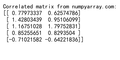 NumPy随机矩阵生成与操作：全面指南