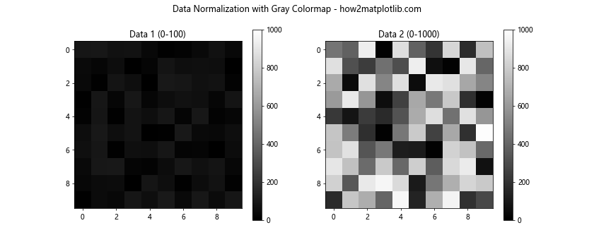 Matplotlib 灰度色彩映射：全面掌握灰度图像可视化技巧