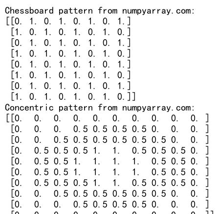 NumPy中的ones和zeros函数：创建特殊数组的利器