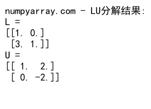 NumPy中创建和使用二维零数组的全面指南